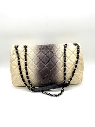 Bolso Chanel Timeless Piel Degradé Blanco/Gris