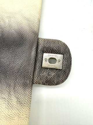Bolso Chanel Timeless Piel Degradé Blanco/Gris