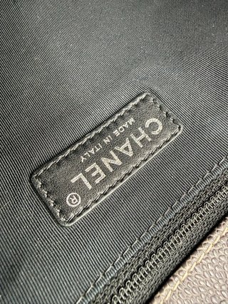 Bolso Chanel Timeless Piel Degradé Blanco/Gris