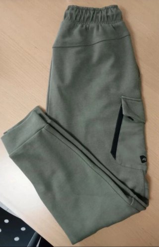 Pantalón jogger cargo chico verde militar