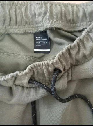 Pantalón jogger cargo chico verde militar