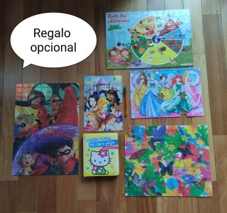 Pack 6 Puzzles: Princesas y Mickey Mouse