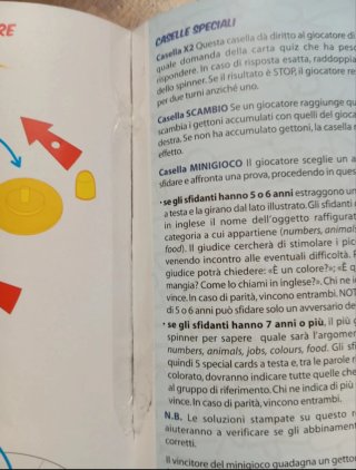 Gioco da tavolo Go Go English Lisciani