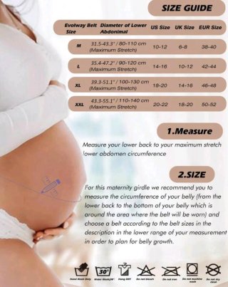 Faja Lumbar Embarazo Talla XL