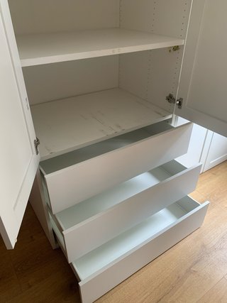 Armario Sannidal Ikea Blanco