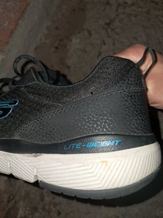 Zapatillas Skechers Hombre Negras