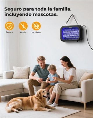 Lámpara Antimosquitos Eléctrica YISSVIC