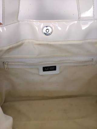 Borsa Armani Jeans Vintage Bianca