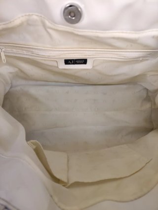 Borsa Armani Jeans Vintage Bianca