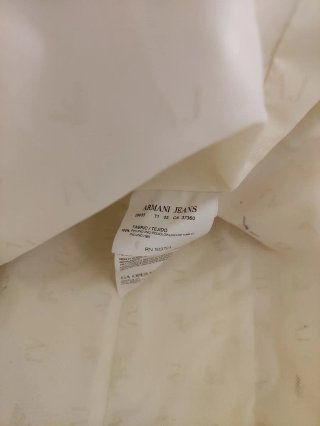 Borsa Armani Jeans Vintage Bianca
