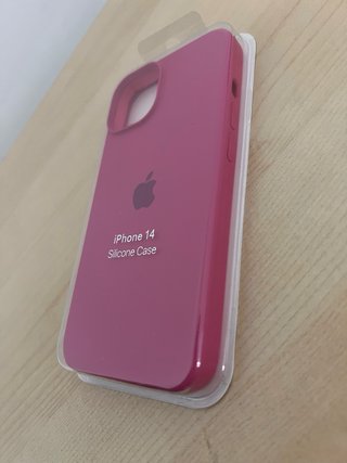 Funda iPhone 14 Rosa Fucsia