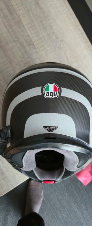Casco moto AGV Sportmodular Refractive Carbono M