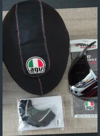 Casco moto AGV Sportmodular Refractive Carbono M