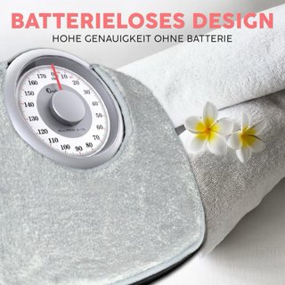 Báscula Analógica Qad Gris