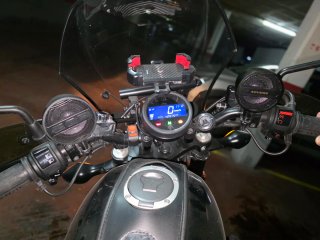 Honda Rebel 500 Full-Touring Negra
