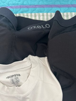 Pantalones d protección acolchados regalo camiseta