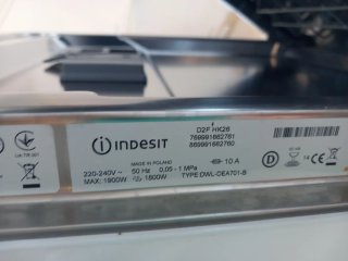 URGE VENTA POR REFORMA!Lavavajillas Indesit