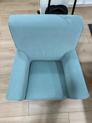 Sillón Ikea verde
