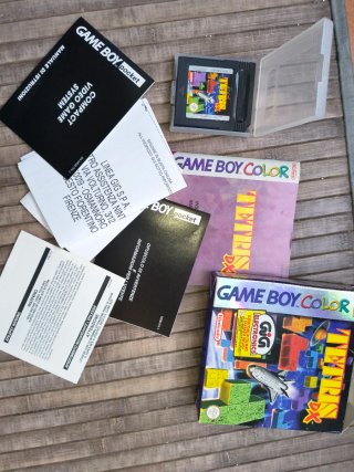 Game Boy Color Tetris DX + Manuali