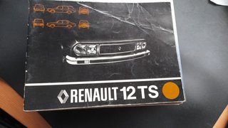 Manual de uso Renault 12 TS