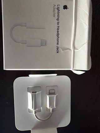 Adaptador Lightning a Audio Apple