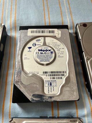 Lote 7 Discos Duros HDD