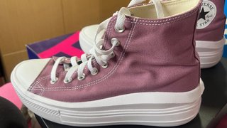 Zapatillas Converse plataforma rosas talla 41.5