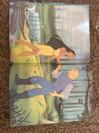 Pocahontas Libro Disney