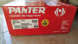 Zapatos de seguridad, Talla 44.