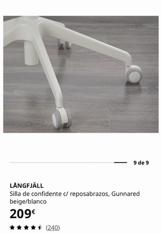 Silla de oficina IKEA LÅNGFJÄLL