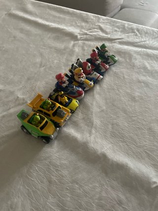 Colección Coches Mario TMNT Hot Wheels