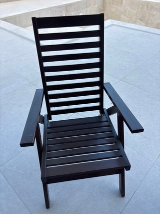 Conjunto Mesa y Sillas de Jardín Madera