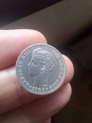 50 céntimos 1900 Alfonso XIII
