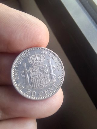 50 céntimos 1900 Alfonso XIII