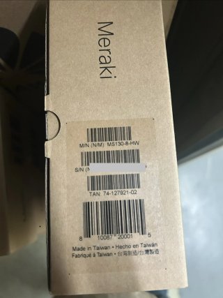 Switch Cisco Meraki MS130-8-HW 8 Puertos Gigabit