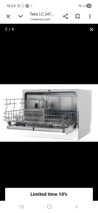 Mini lavavajillas Teka LC 24700 Urge Vender