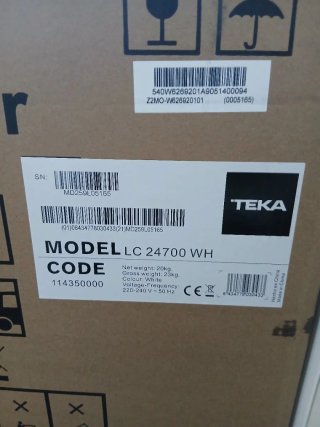 Mini lavavajillas Teka LC 24700 Urge Vender