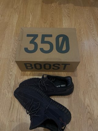 Adidas Yeezy 350 Boost V2 Negras Rojas
