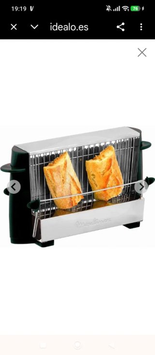 Tostadora Moulinex Acero Inoxidable