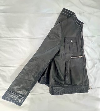 Chaqueta Biker ZARA MAN | 100% Piel Auténtica | XL