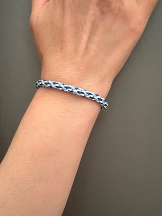 Pulsera cordón trenzado inspirada en Furina