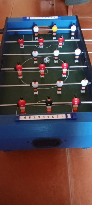 Futbolín de mesa