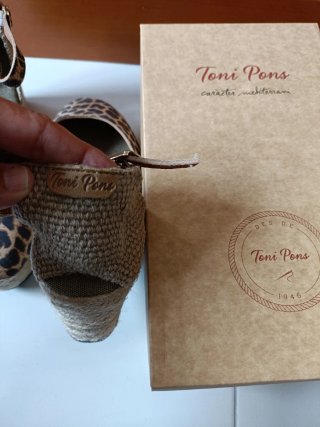 Alpargatas "Toni Pons". Sin usar