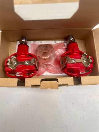 Pedales Automáticos Look Rojos