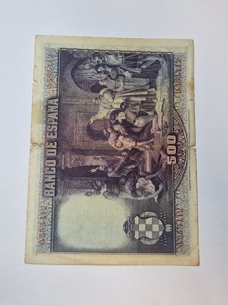 BILLETE 500 PESETAS 1928