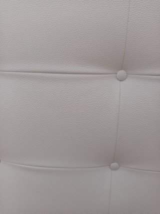 Cabecero Cama Piel Blanca Nuevo 135x 120