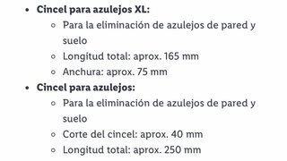 Parkside Cincel Plano y Cincel Ancho