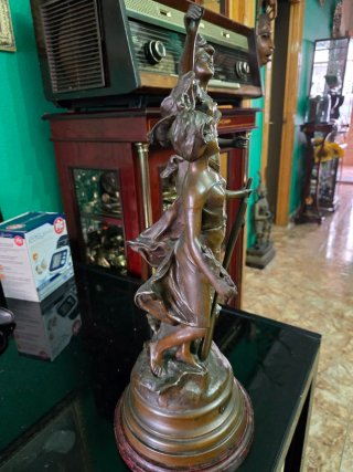 Escultura Francia firma siglo xlx grande es mansió