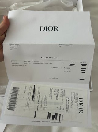 Borsa Dior Saddle Bag originale