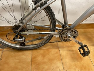 Bici Paseo B-Twin Plata